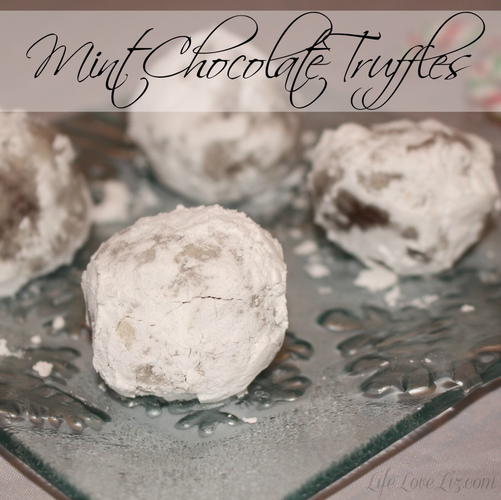 Mint Chocolate truffles