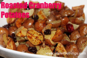 Roasted Cranberry Potatoes