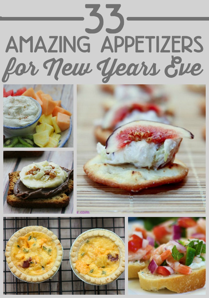 33 Amazing Appetizers for New Years Eve