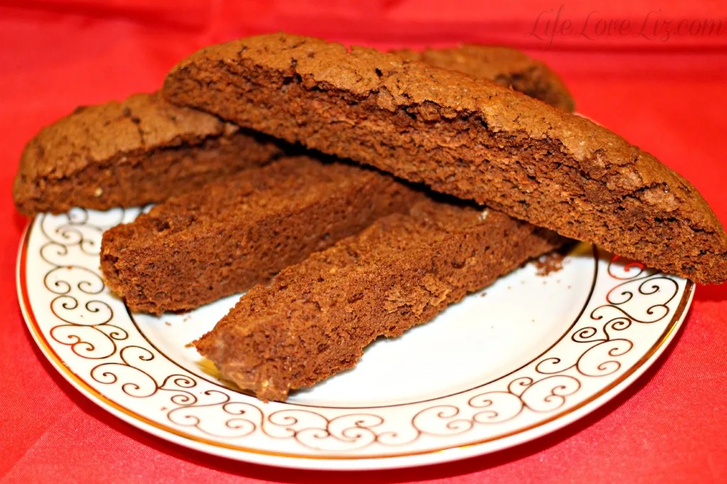 Chocolate Cake Mix Biscotti