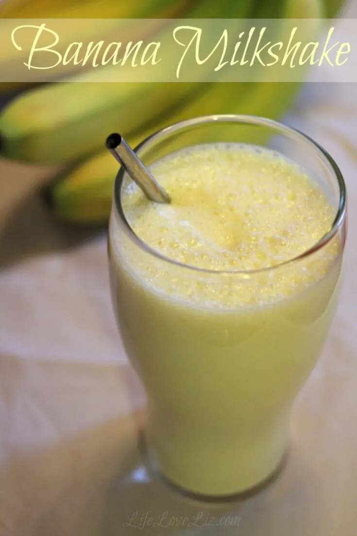 Classic Banana Milkshake Recipe