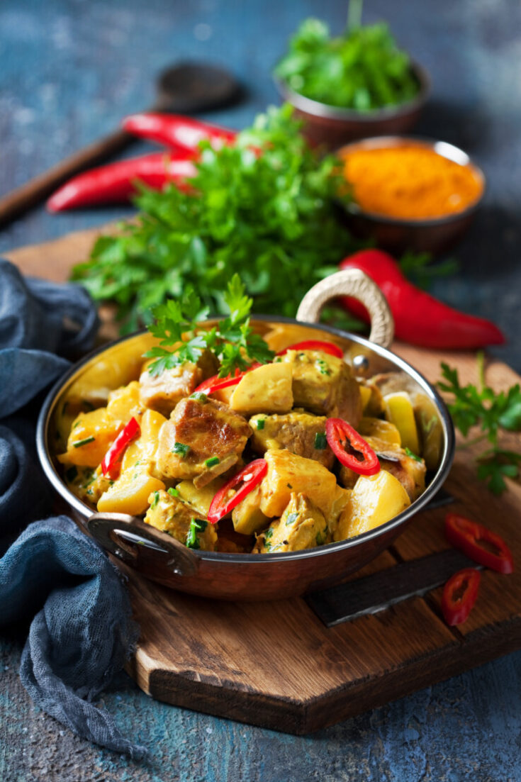 Pineapple & Coconut Chicken Curry