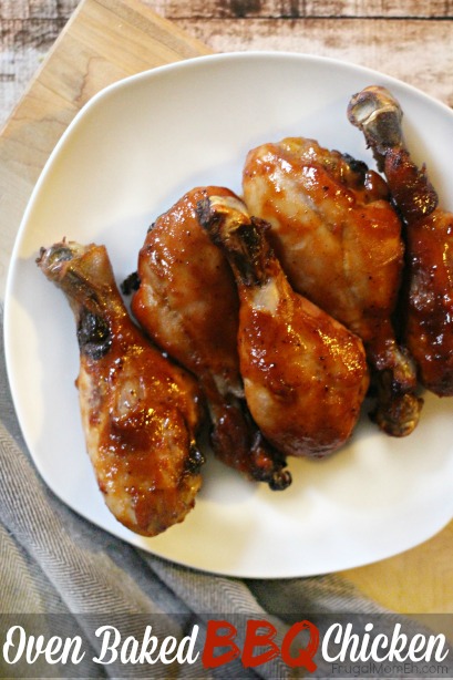 Oven Baked BBQ Chicken - this is an awesome kitchen hack for amazing barbecue flavour!