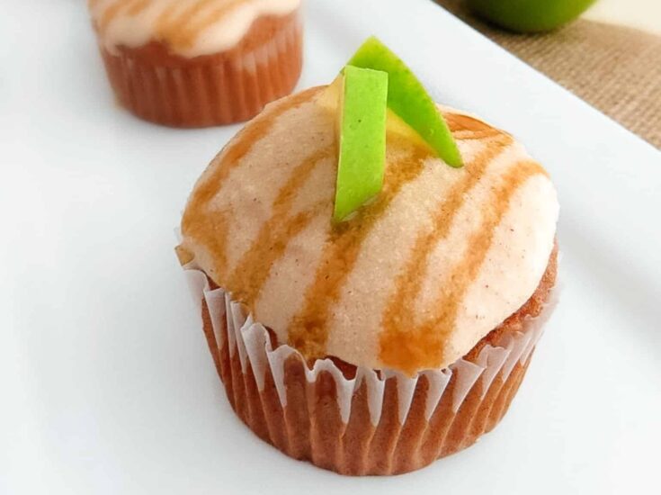 Caramel Apple Cupcakes