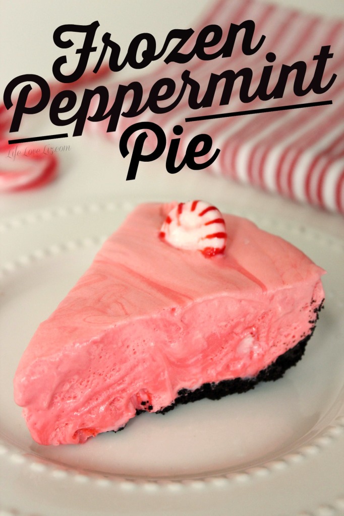 Frozen Peppermint Pie is a unique frozen dessert perfect for Christmas dinner and winter get-togethers. 