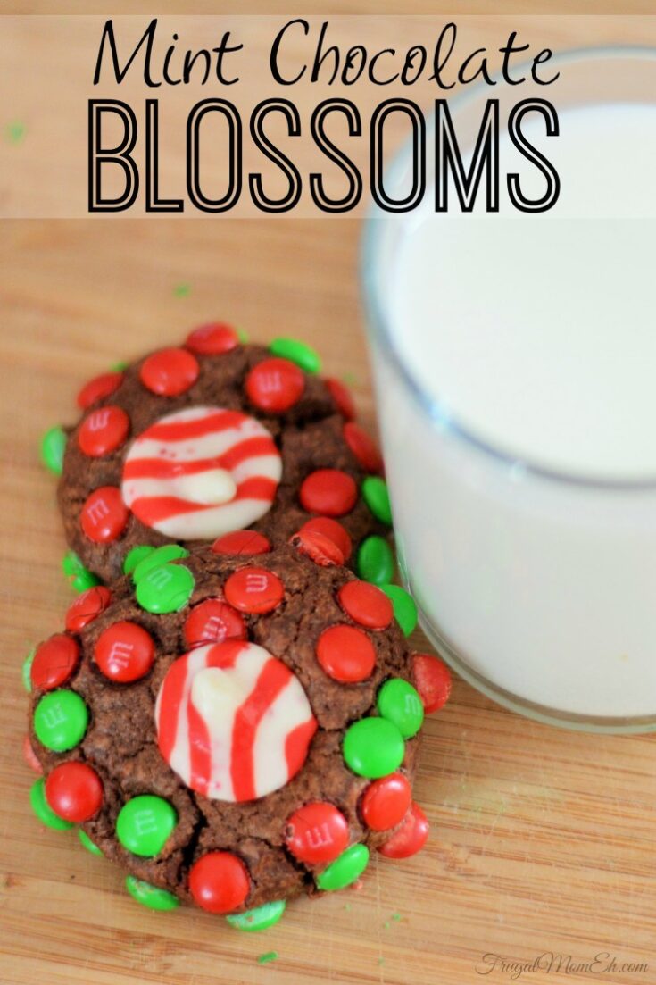 Mint Chocolate Blossoms