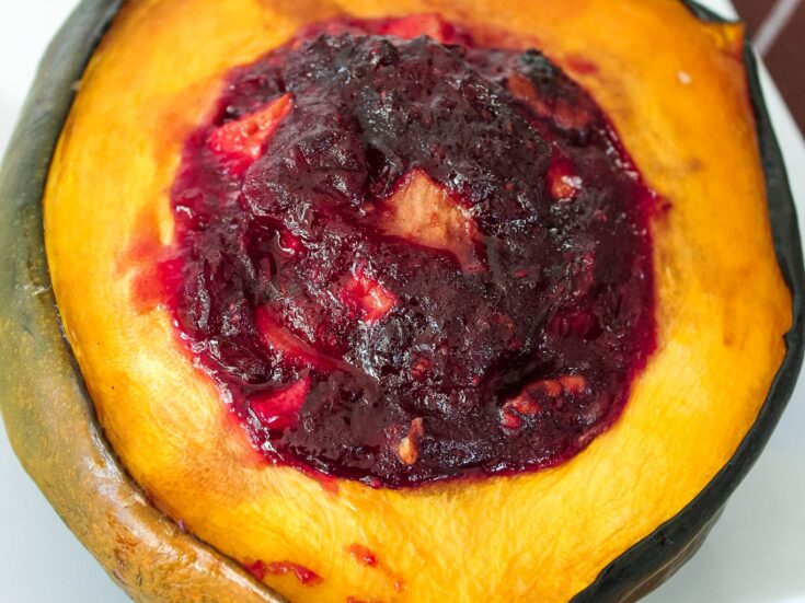 Cranberry Apple Acorn Squash