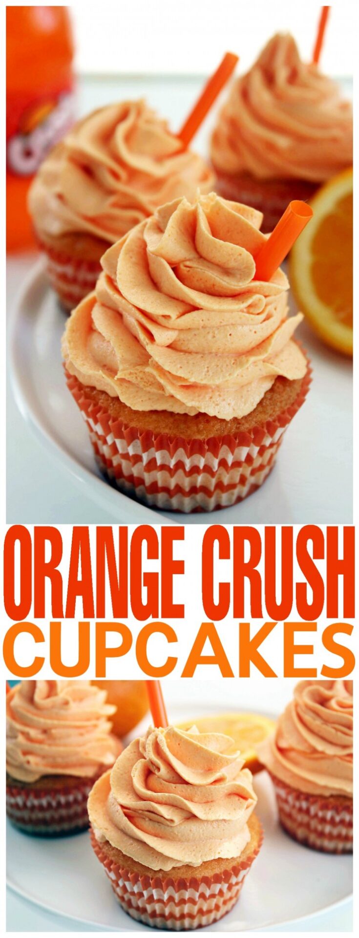 Orange Crush Cupcakes