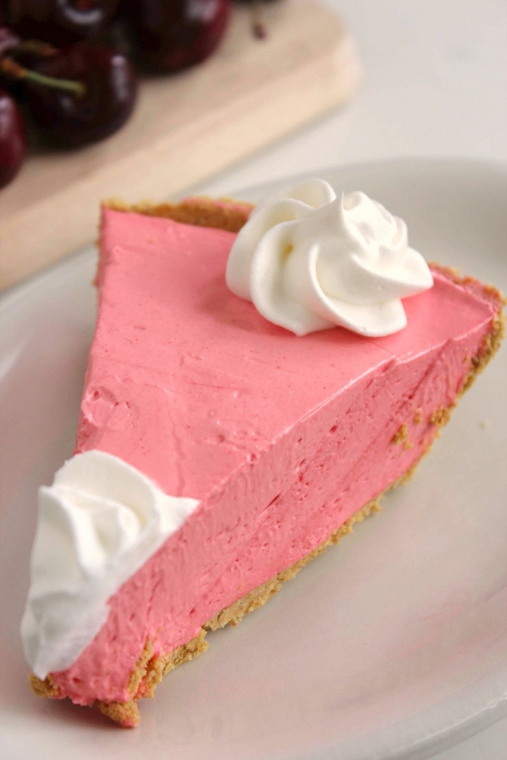 This Cherry Kool-Aid Pie is a fun dessert that is easy to make and tastes surprisingly good!
