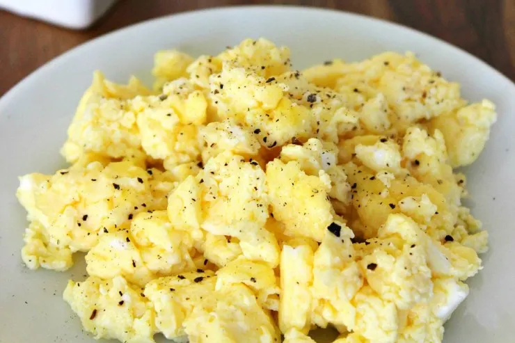 Oven Scrambled Eggs are a delicious and easy way to serve breakfast for a crowd!