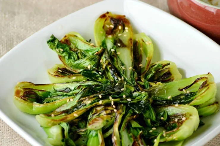 This Braised Garlic Bok Choy is a delicious asian inspired side dish your family will love.