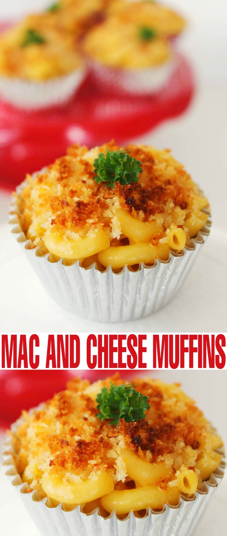 Basically every kid loves Mac & cheese, and these Mac & Cheese muffins are a fun twist on the classic macaroni and cheese recipe to make an even more kid friendly meal. 