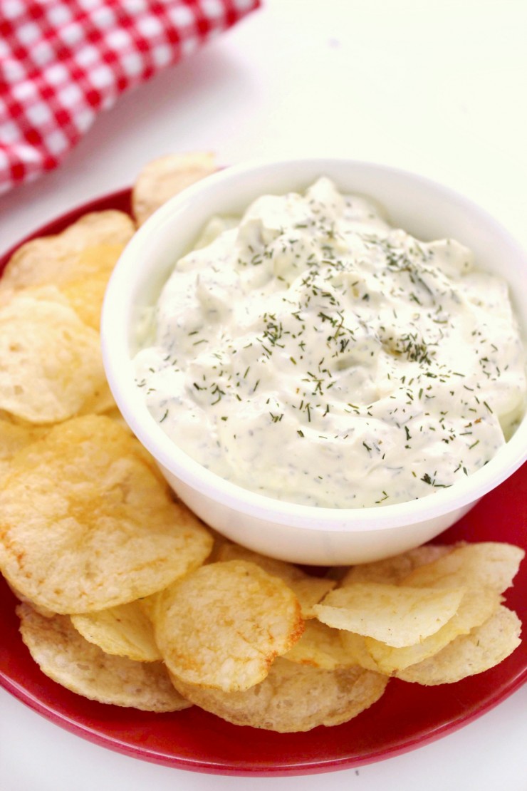 This Dill Pickle Dip is a deliciously delectable dip. It is seriously addictive and full of flavour, sure to be a favourite dip recipe!