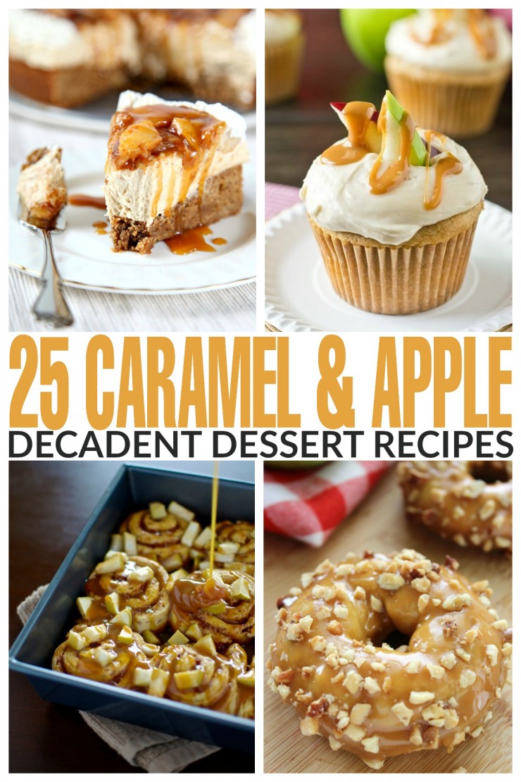 Caramel & Apple go hand in hand like bacon and eggs so it should come as no surprise that there are an endless amount of decadent caramel & apple dessert recipes available. From donuts to cheesecakes, here are some of the best recipes featuring caramel and apple.
