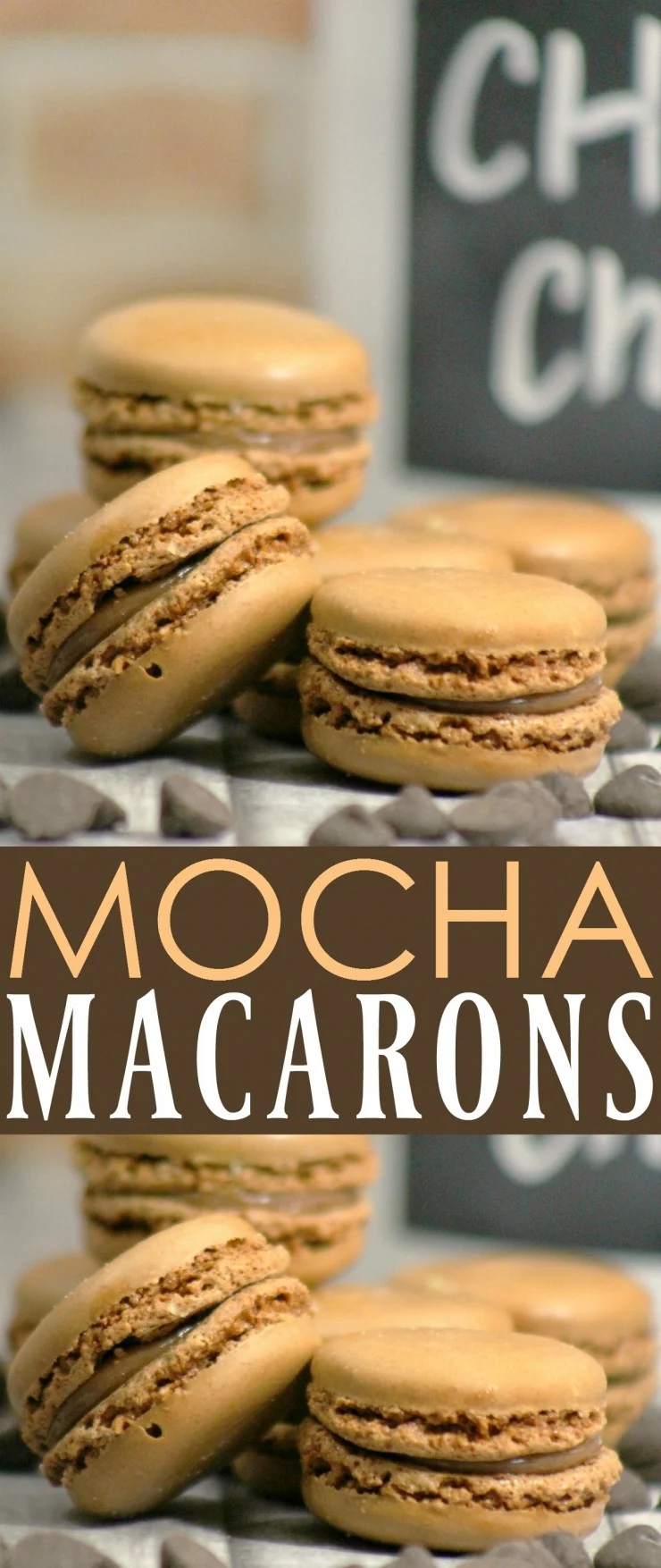 This mocha macaron recipe is perfect for people who love coffee flavoured desserts.