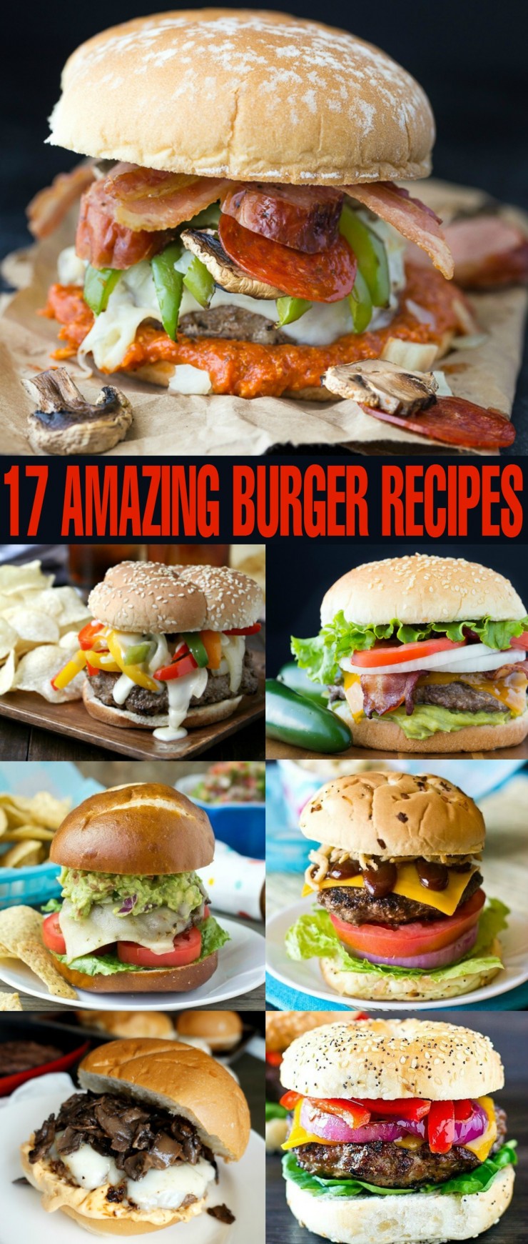Grill amazing burgers this summer with these flavour-packed hamburgers and mouthwatering toppings. Enjoy a new twist on a favourite summer meal and try one of these amazing burger recipes now!