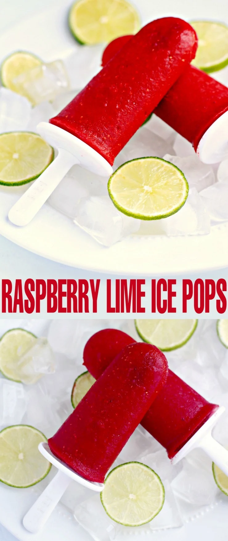Cool off with these sweet and tangy summer treats full of raspberry flavour with a subtle hint of lime. This Raspberry Lime Ice Pop Recipe is sure to be a hit!
