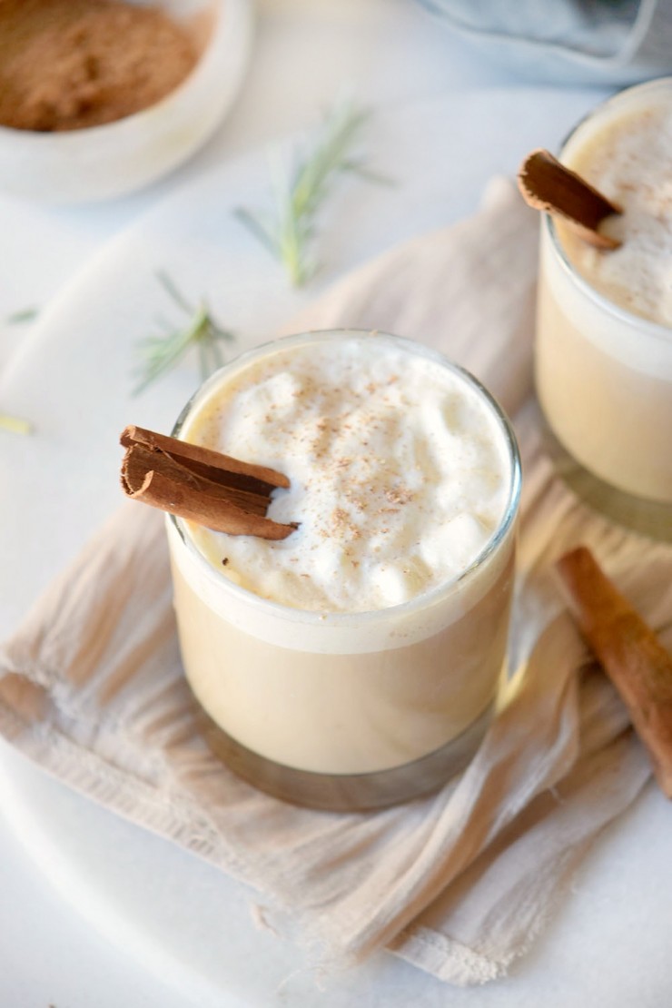 Enjoy a fall favourite in the form of a cool drink you just won't be able to get enough of. This Chai Latte Milkshake is creamy, cool and full of warm spices. 