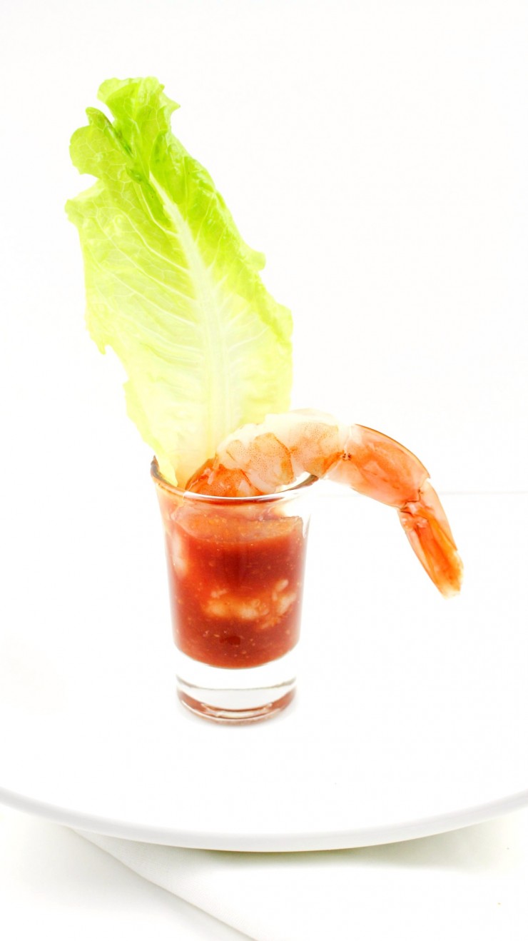 These easy shrimp shooters make for a simple to put together appetizer. Think single serve shrimp cocktails that are as easy to eat as they are to prep.