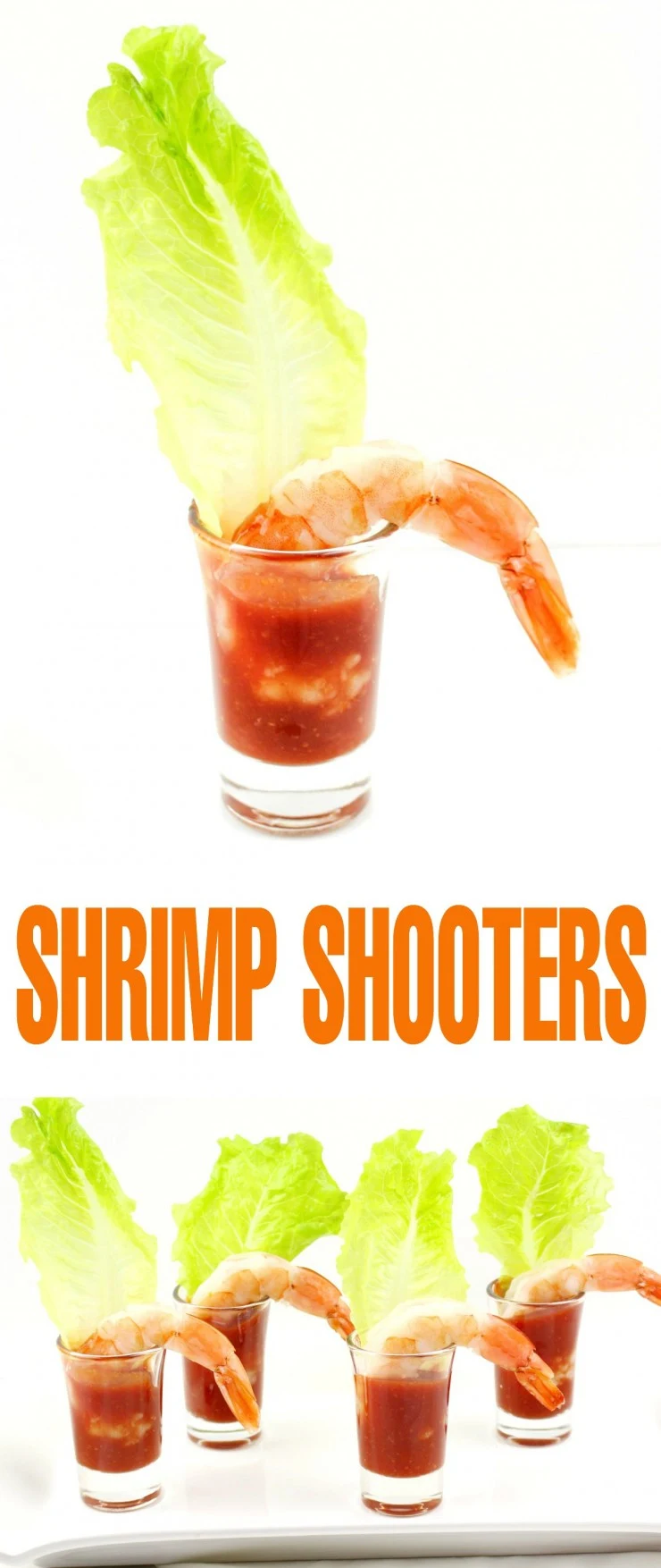  These easy shrimp shooters make for a simple to put together appetizer. Think single serve shrimp cocktails that are as easy to eat as they are to prep.
