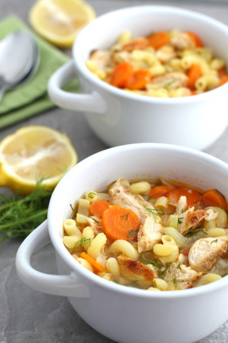 Flu Fighter Chicken Noodle Soup Recipe