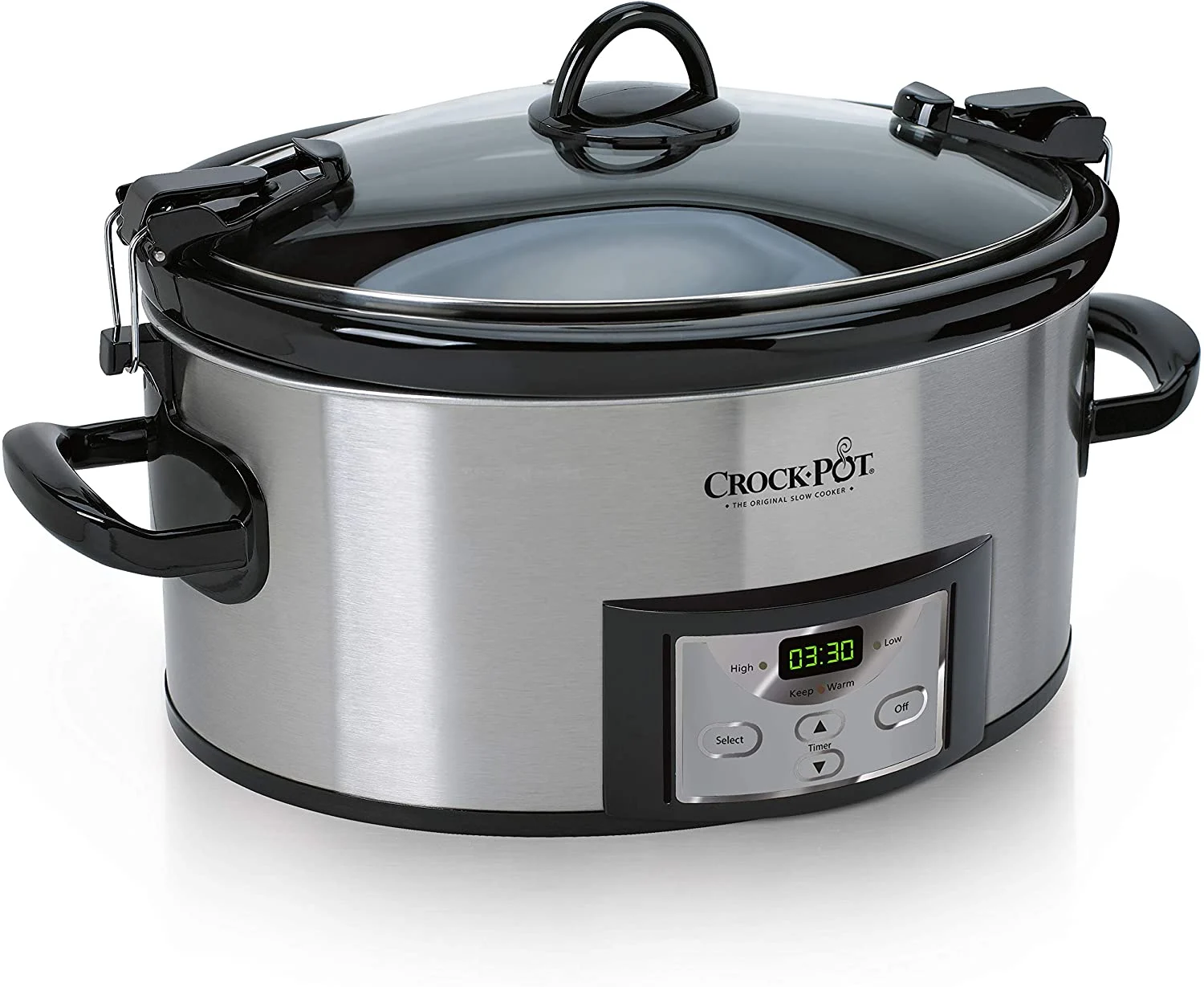 Crock-Pot 6-Quart Cook & Carry Programmable Slow Cooker