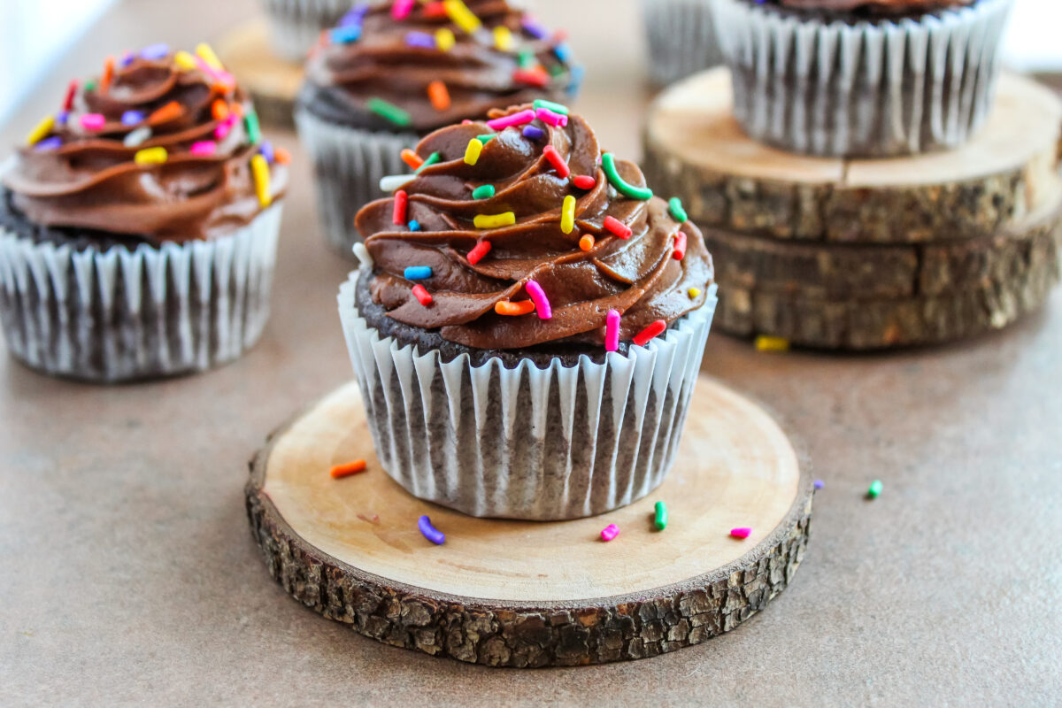 If you are looking for chocolate cupcakes that everyone will rave about, this recipe offers rich chocolate flavor and moist, tender cake!