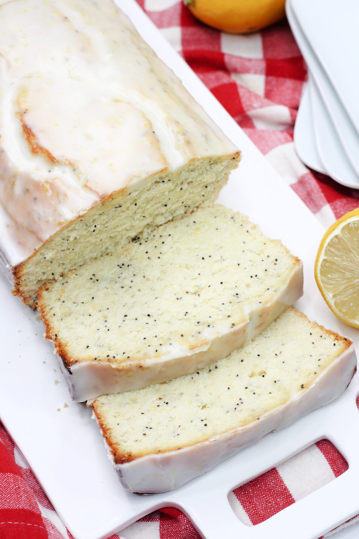 This quick and easy lemon poppy seed bread recipe is so good, it's the perfect blend of sweet and tangy with a moist and tender crumb.