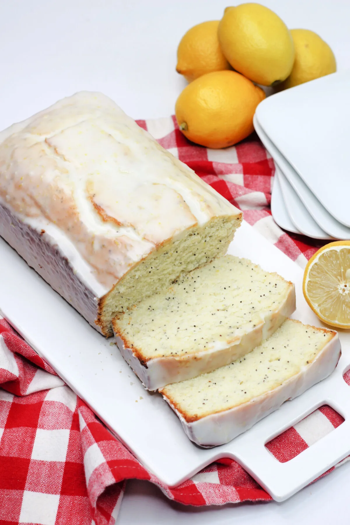 This quick and easy lemon poppy seed bread recipe is so good, it's the perfect blend of sweet and tangy with a moist and tender crumb.
