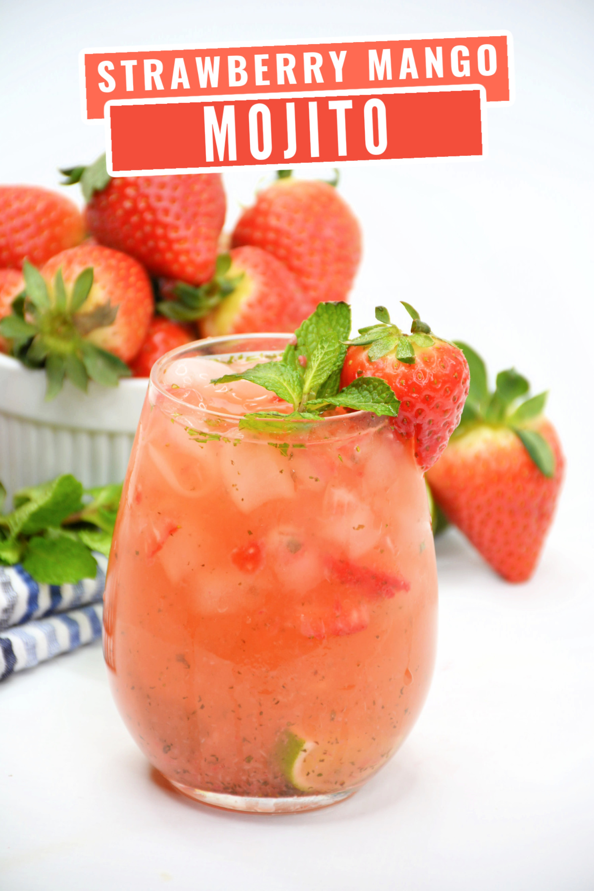 Looking for a refreshing drink to enjoy this summer? Try this tasty strawberry mango mojito recipe and make it the star of your next party!