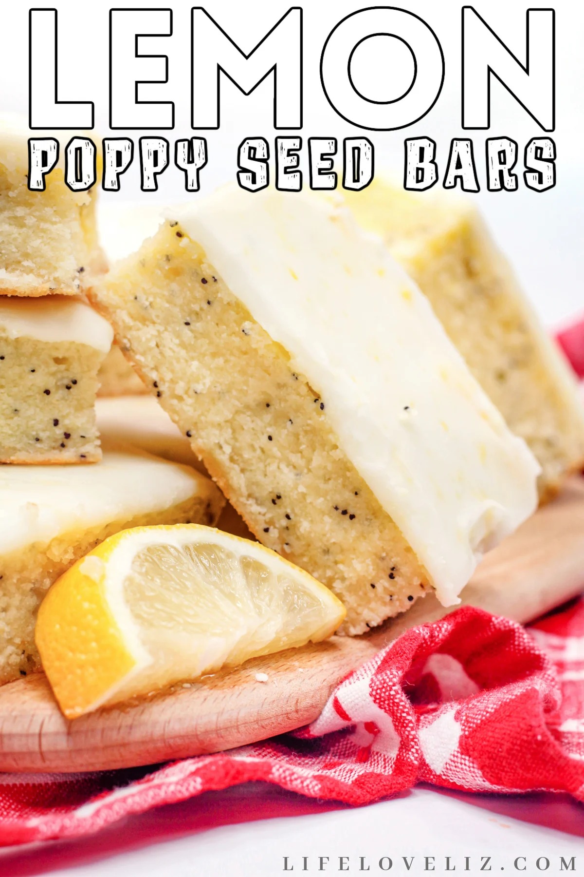 These delicious, tangy, lemon poppy seed bars make the perfect snack or dessert! They're easy to make and taste amazing.