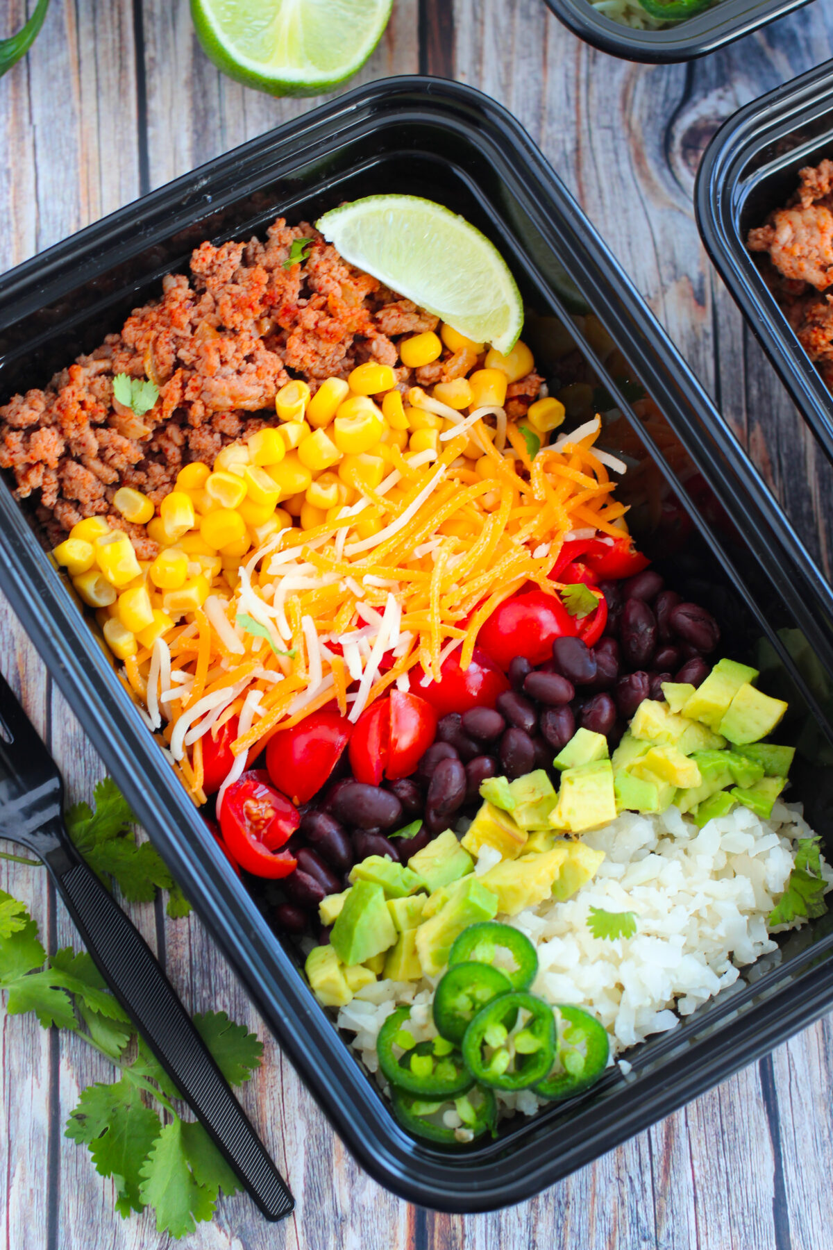Love Mexican food? These turkey burrito meal prep bowls are perfect for you! They're healthy, delicious, and easy to make.