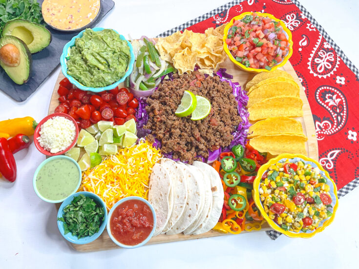 Taco Dinner Board