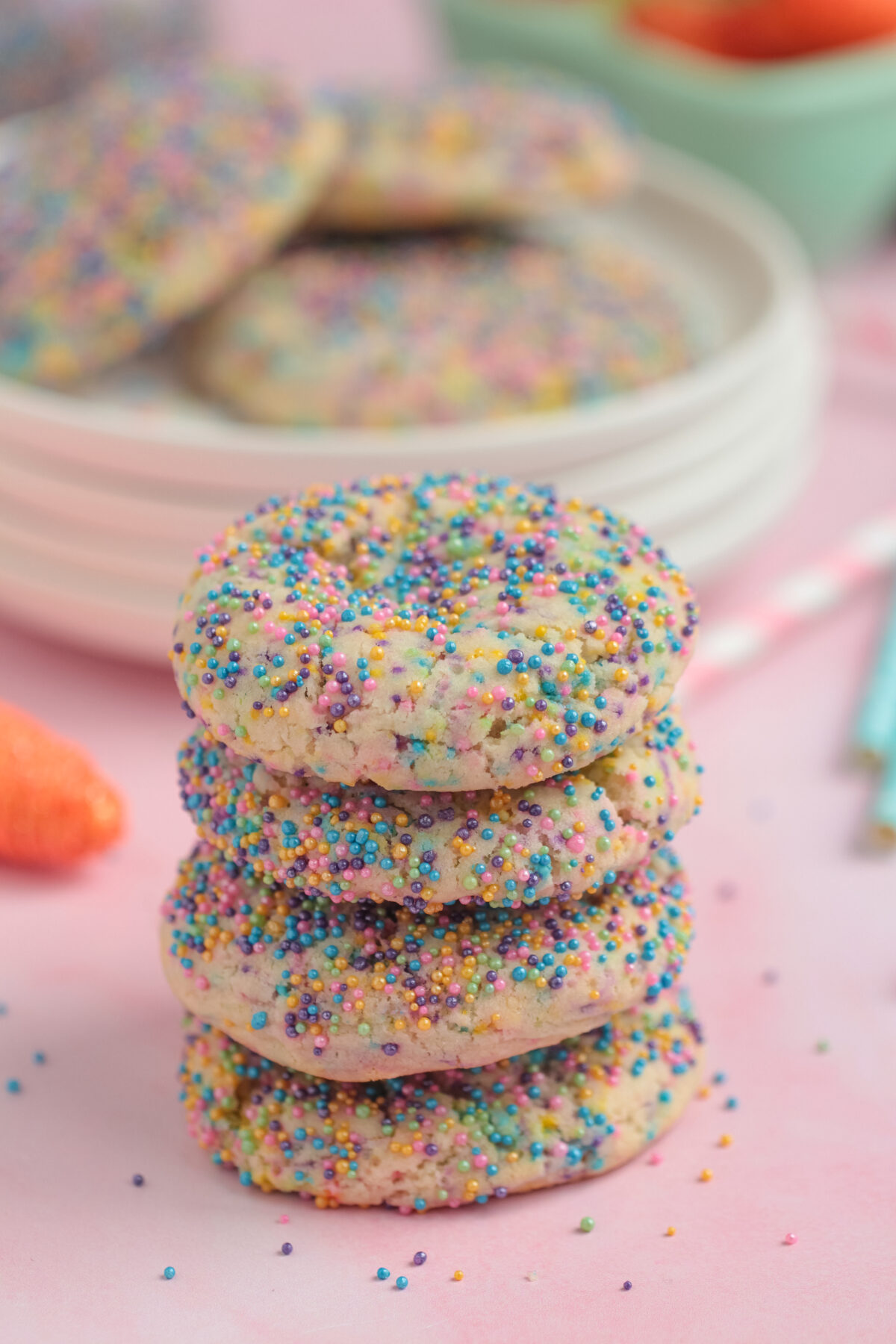 Adding a twist to the classic sugar cookie, this recipe for Easter Sugar Sprinkle Cookies is sure to be a crowd pleaser!