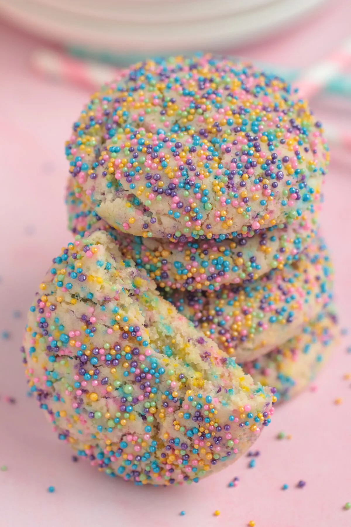 Adding a twist to the classic sugar cookie, this recipe for Easter Sugar Sprinkle Cookies is sure to be a crowd pleaser!