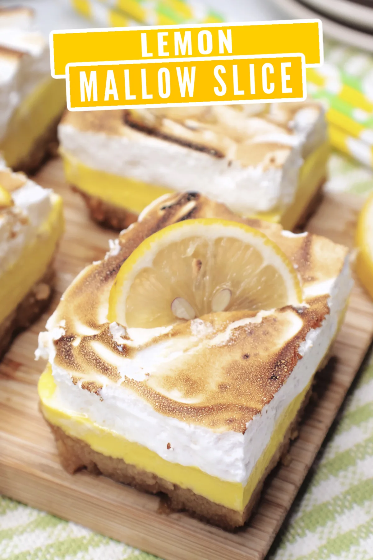 Try out this delicious lemon marshmallow slice recipe that's sure to be a hit for any occasion. It's fluffy, sweet and perfectly tangy.
