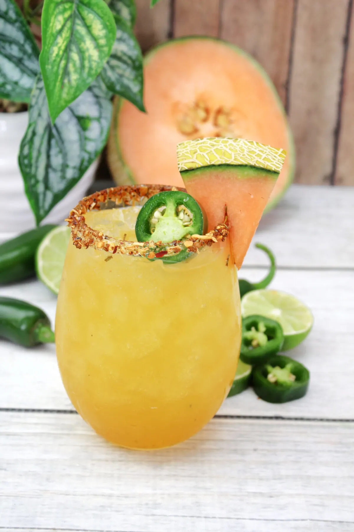 Take your margarita to the next level with this Jalapeno Cantaloupe Margarita recipe featuring refreshing cantaloupe with a spicy twist.