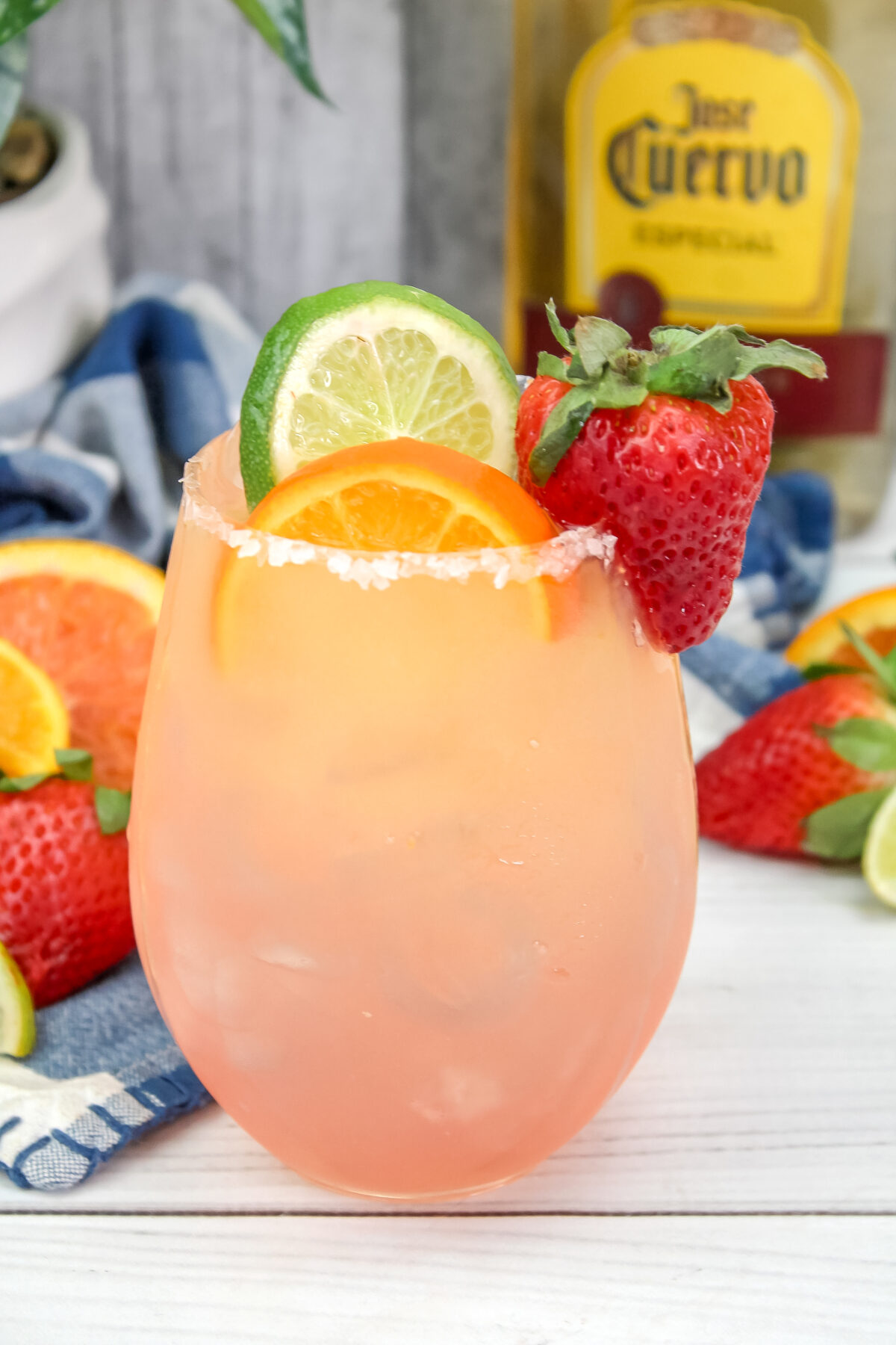 Create a delicious blend of citrus and berry flavors with this easy Orange Kiwi Berry Margarita recipe. Perfect for summertime sipping!
