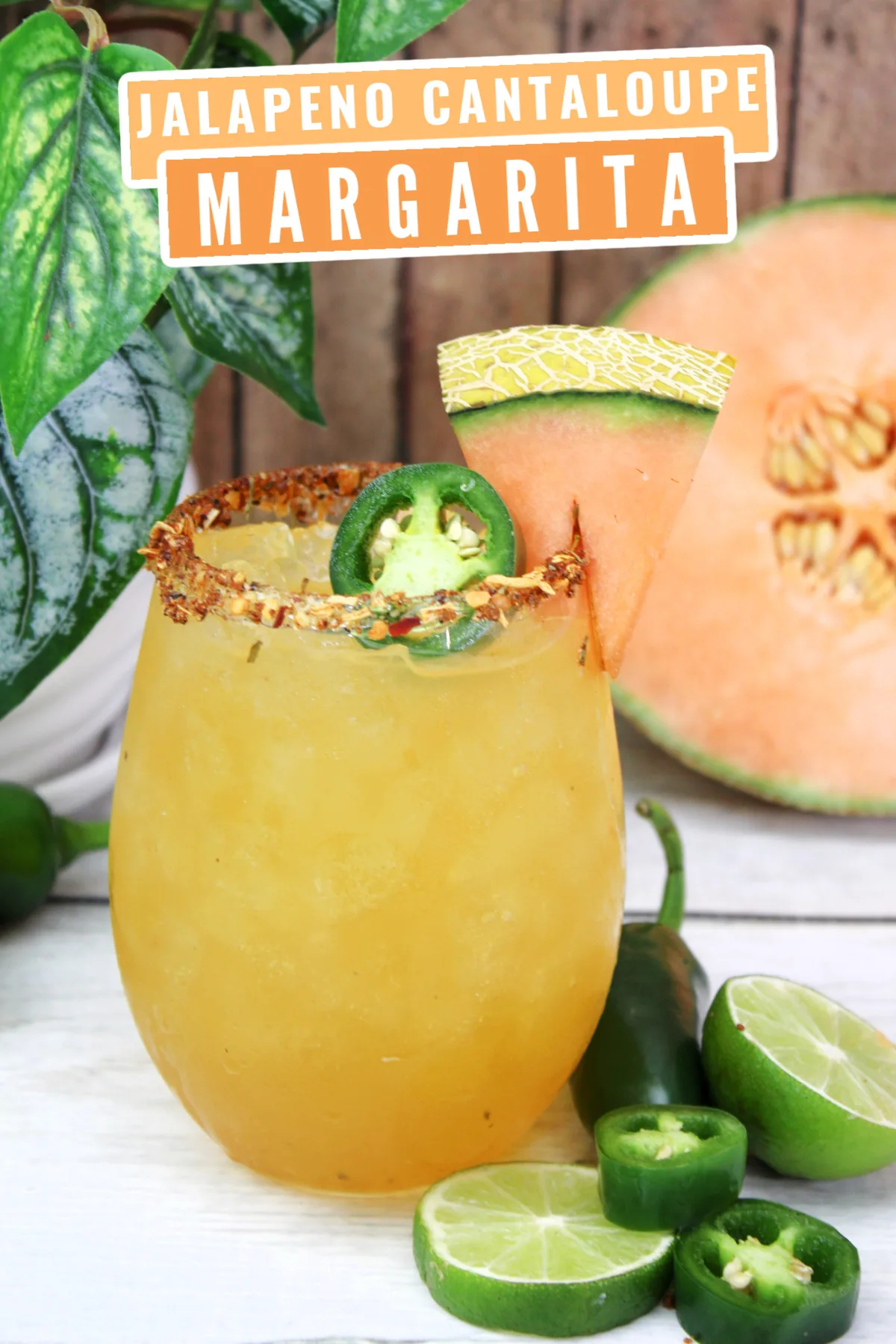 Take your margarita to the next level with this Jalapeno Cantaloupe Margarita recipe featuring refreshing cantaloupe with a spicy twist.