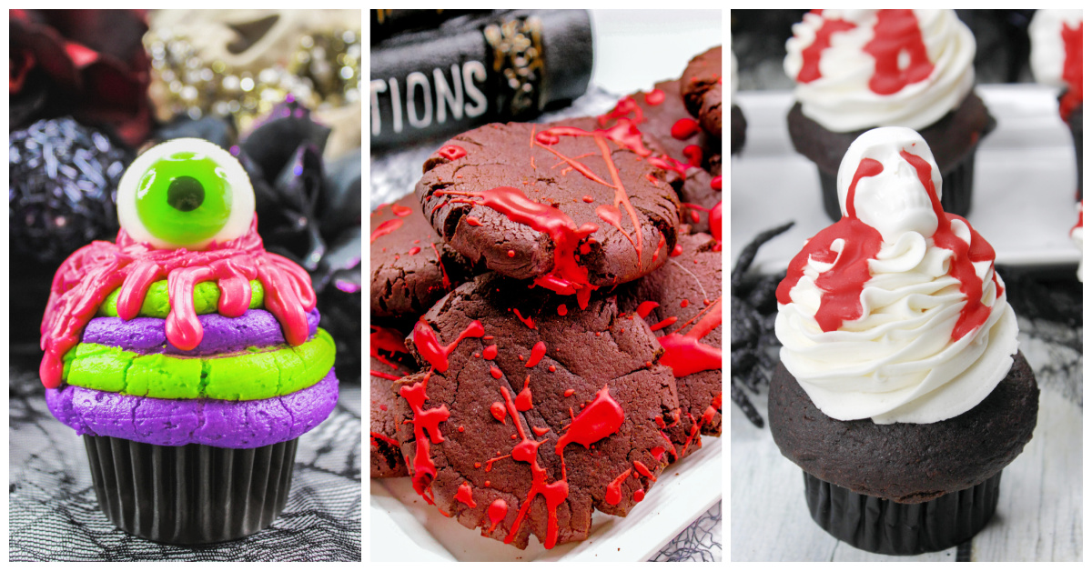 Featured Halloween recipes.