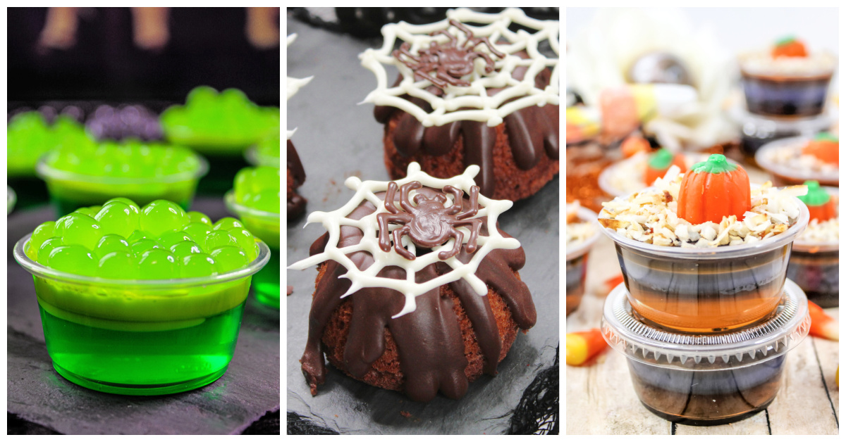 Featured Halloween party recipes.