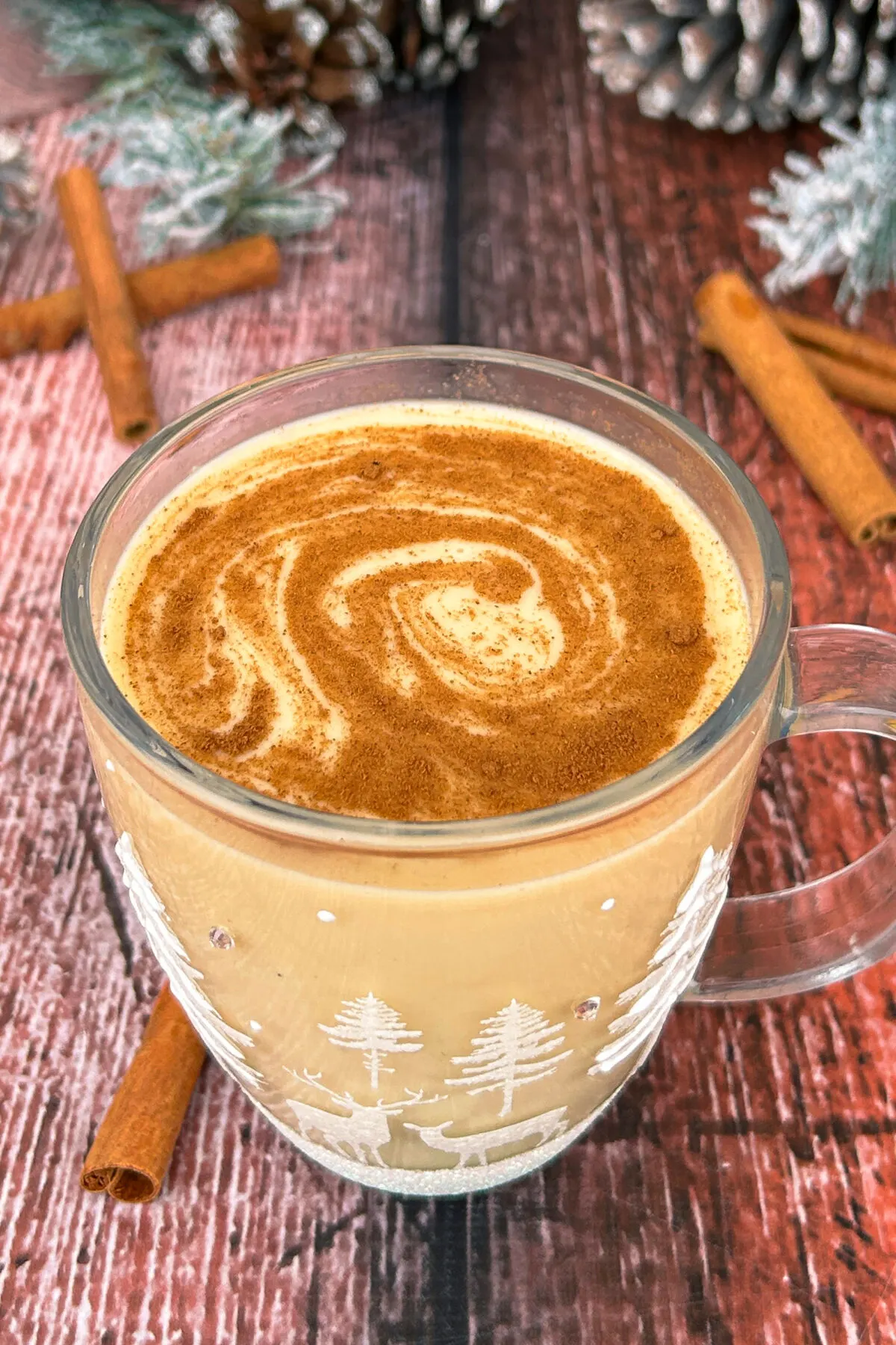 Impress with this festive twist on classic eggnog – perfect for the holiday season! Discover how to make our aromatic dirty chai eggnog today.